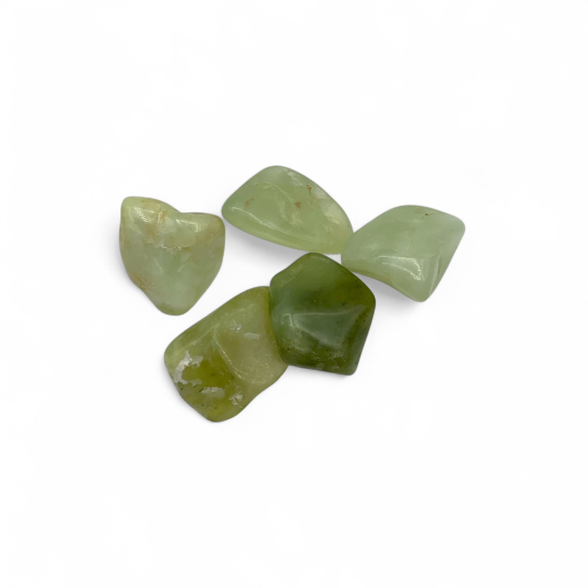 Jade Light Green Tumble $15